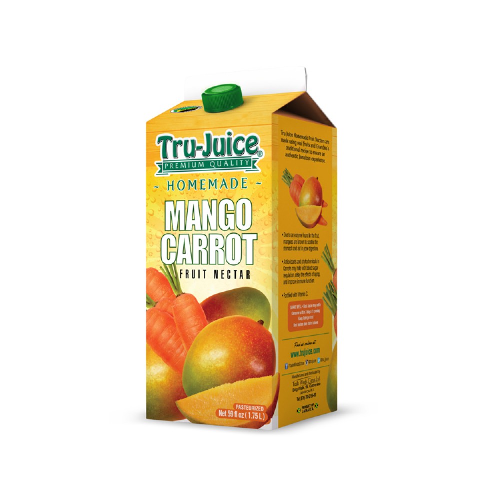 Tru-Juice Mango Carrot Juice 9 x 1.75LT