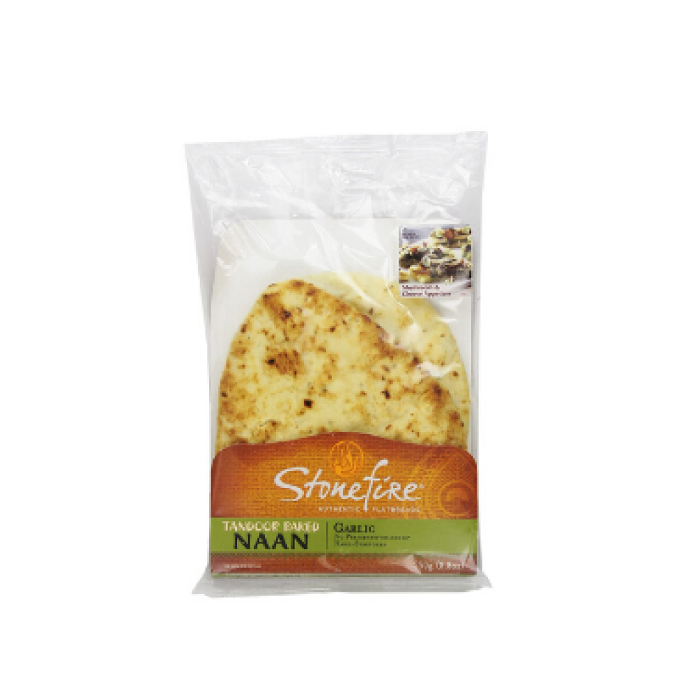 Stonefire naan garlic bread 8.8 oz