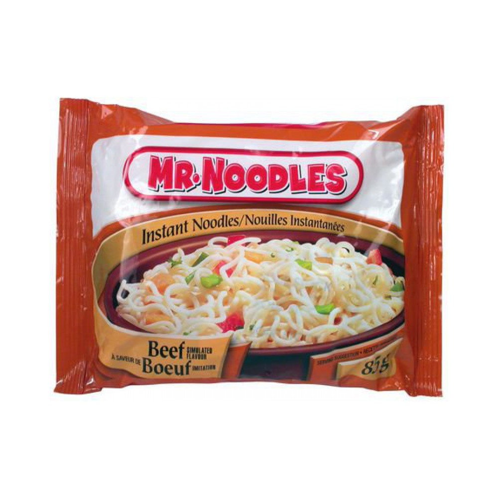 Mr. Noodles Ramen Noodles (Beef) 24 x 85g