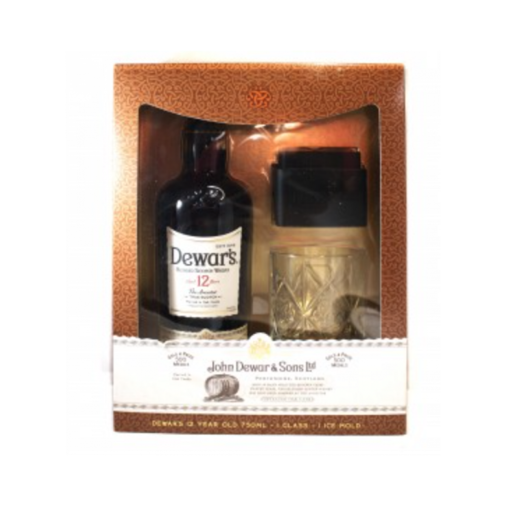 Dewar's 12 year old gift tube 750 ml