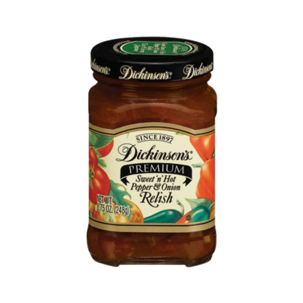 Dickinson Pepper & Onion Relish  8.75oz