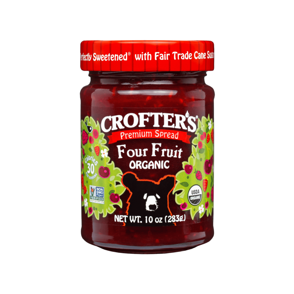 Crofter's Four Fruit Premium Spread 10 oz