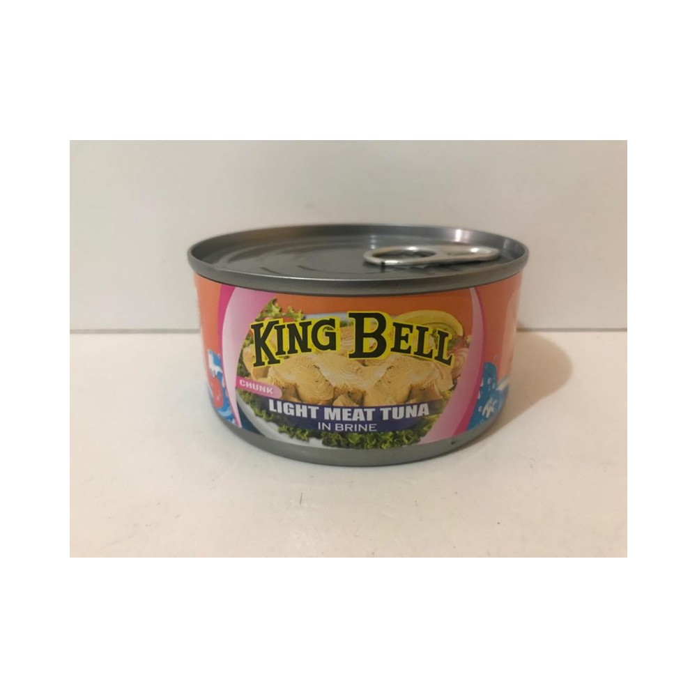 King Bell Tuna Chunks Light Meat In Water 140g