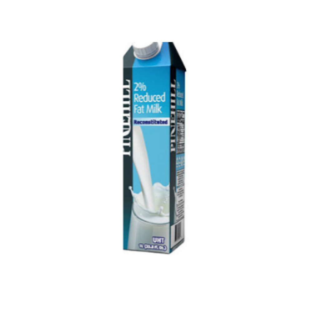 Pinehill dairy reconstituted lowfat 2% milk (1l x 12)