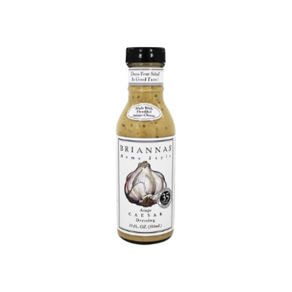 Briannas asiago ceasar salad dressing 12oz