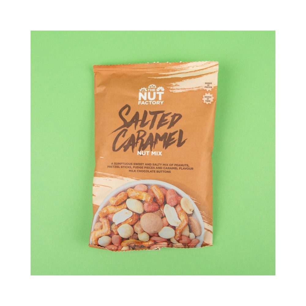The Nut Factory Sailed Caramel Mix 125g