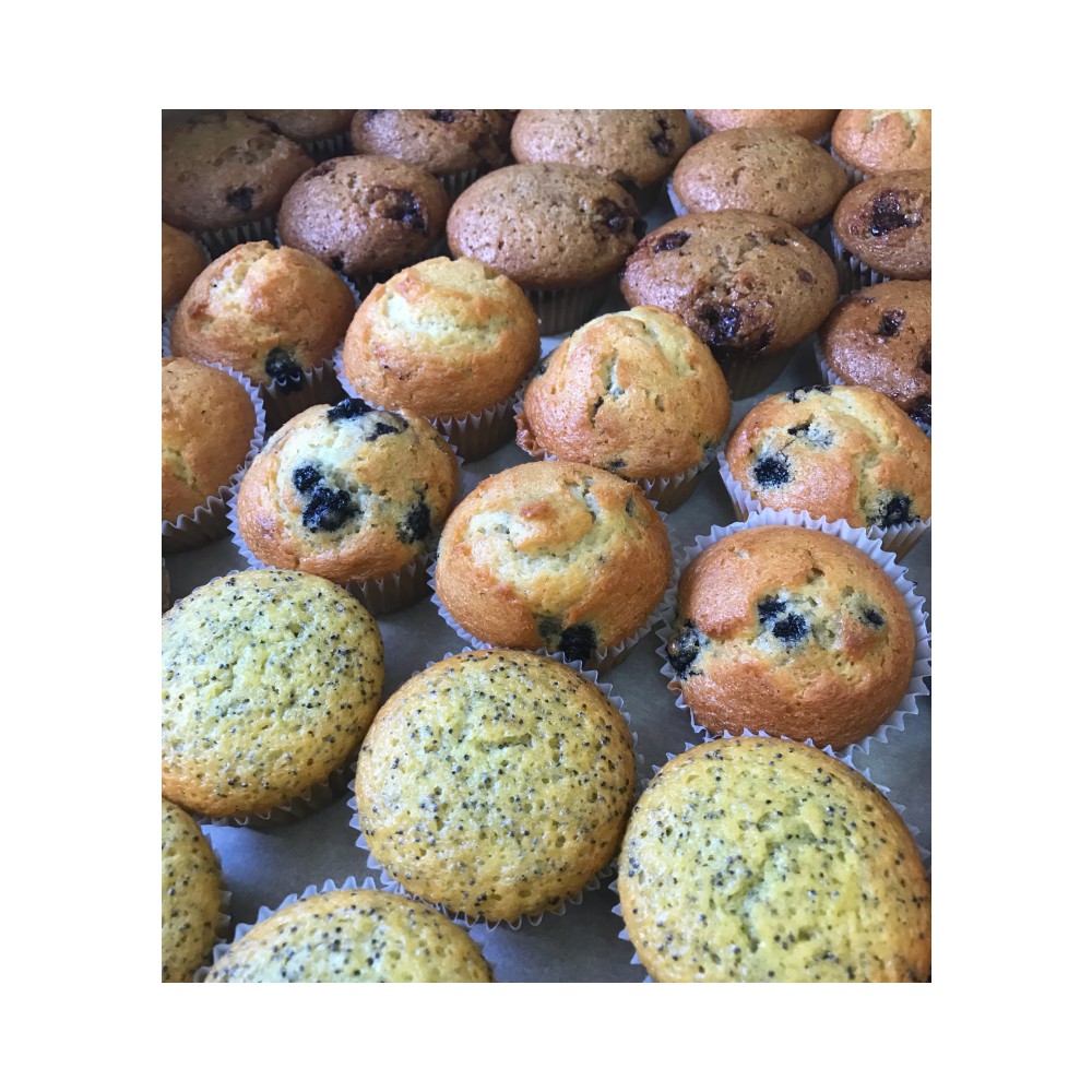 Muffins Lemon Poppyseed single