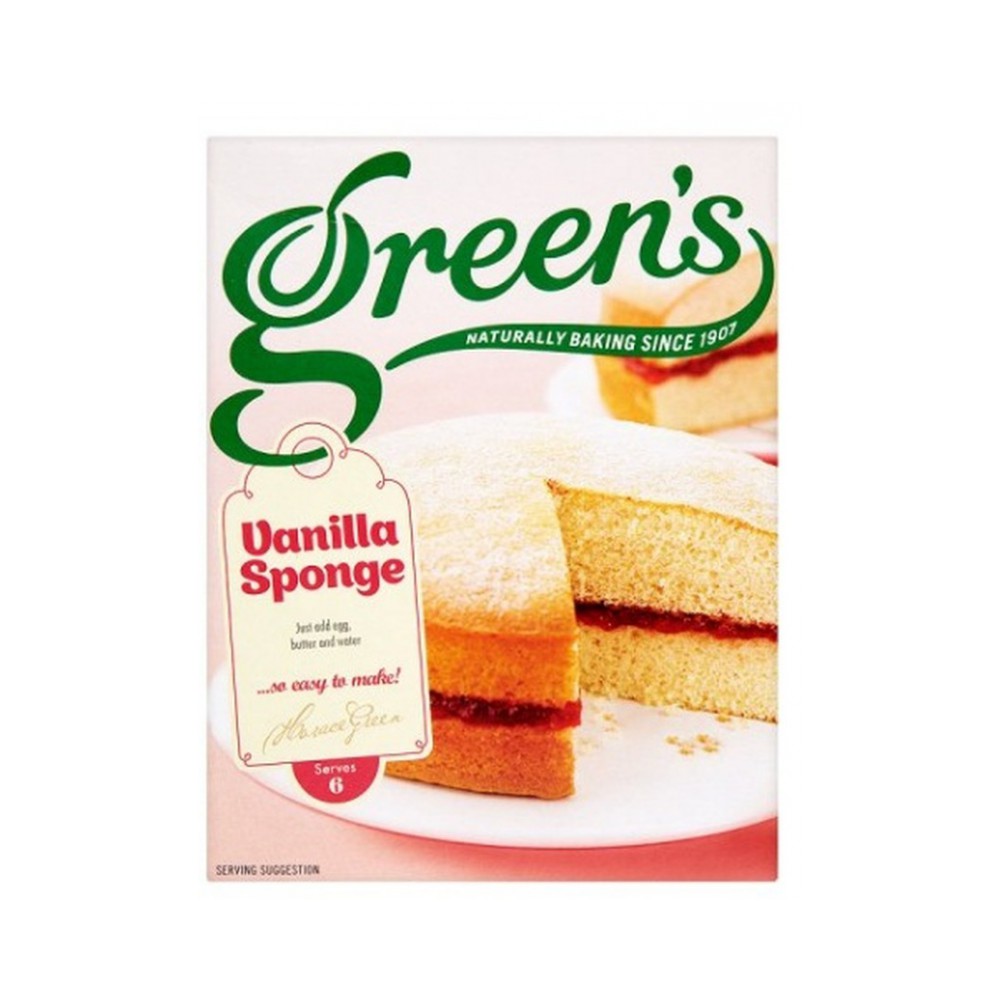 Greens Vanilla Sponge Mix 500g