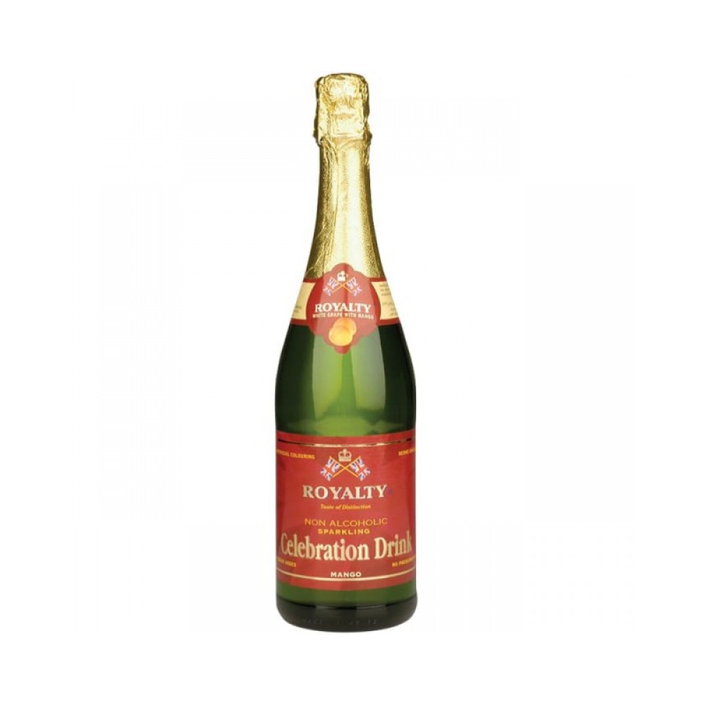 Royalty Non-Alcohol Sparkling Celebration Drink - Mango 750ml