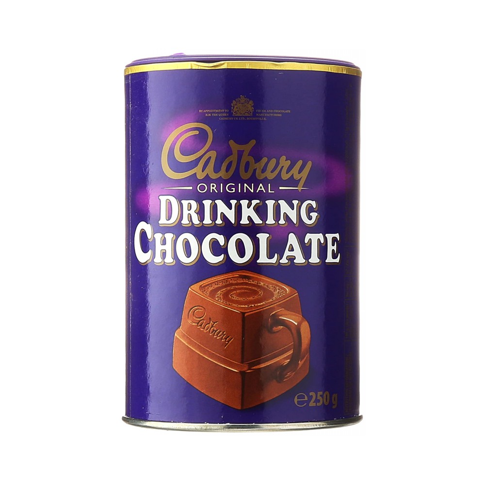 Cadbury drinking chocolate 12 x 250gr