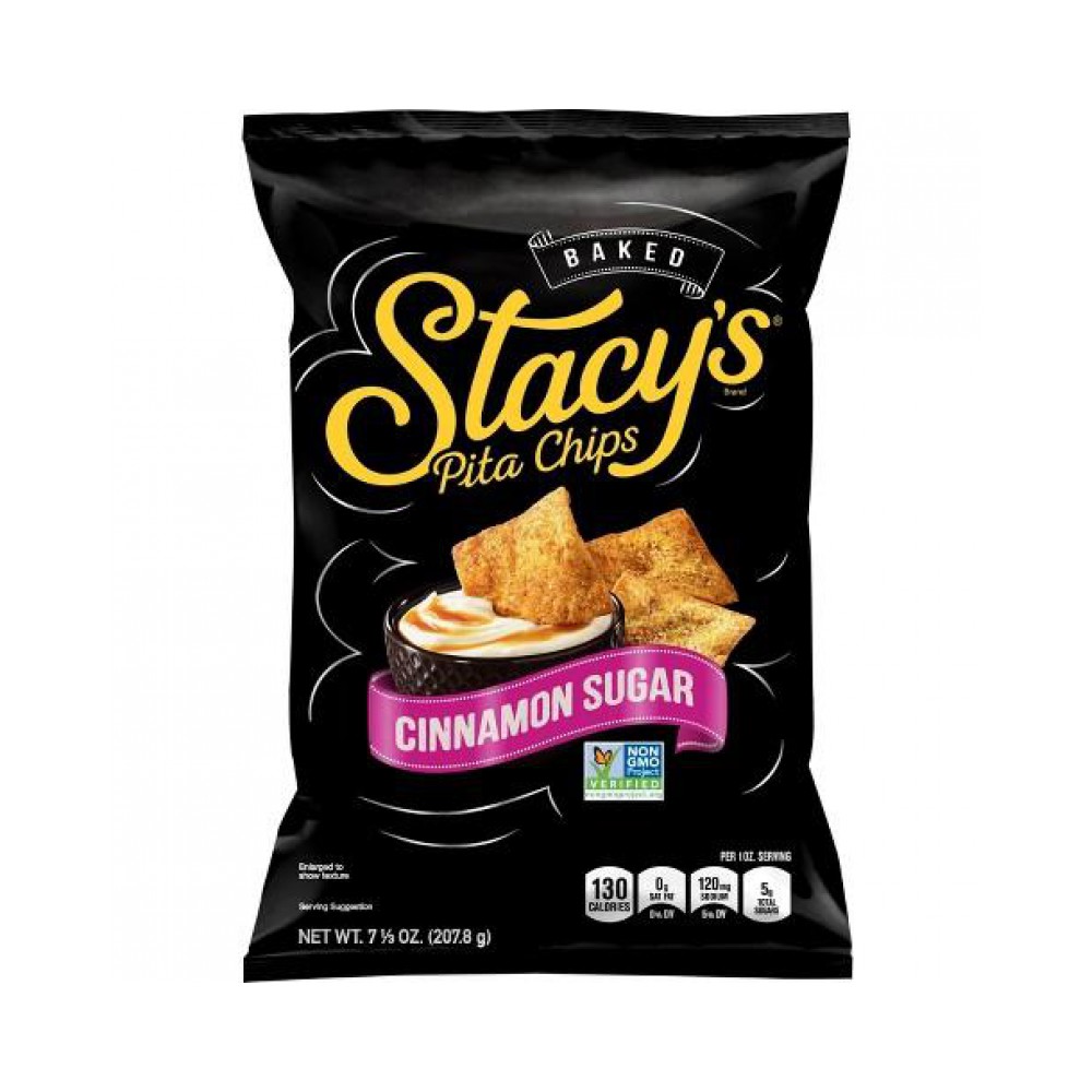 Stacy's cinnamon sugar pita chips 7.3 oz