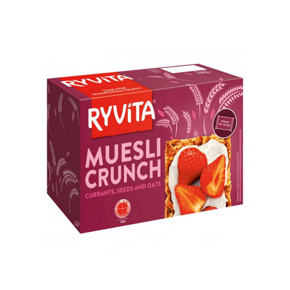 Ryvita muesli crunch 200 g