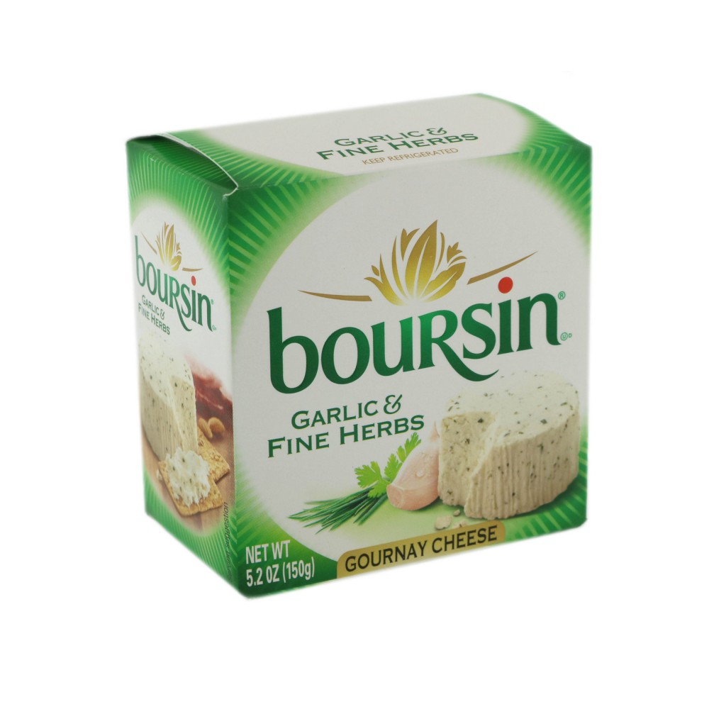 Boursin garlic and fine herbs cheese