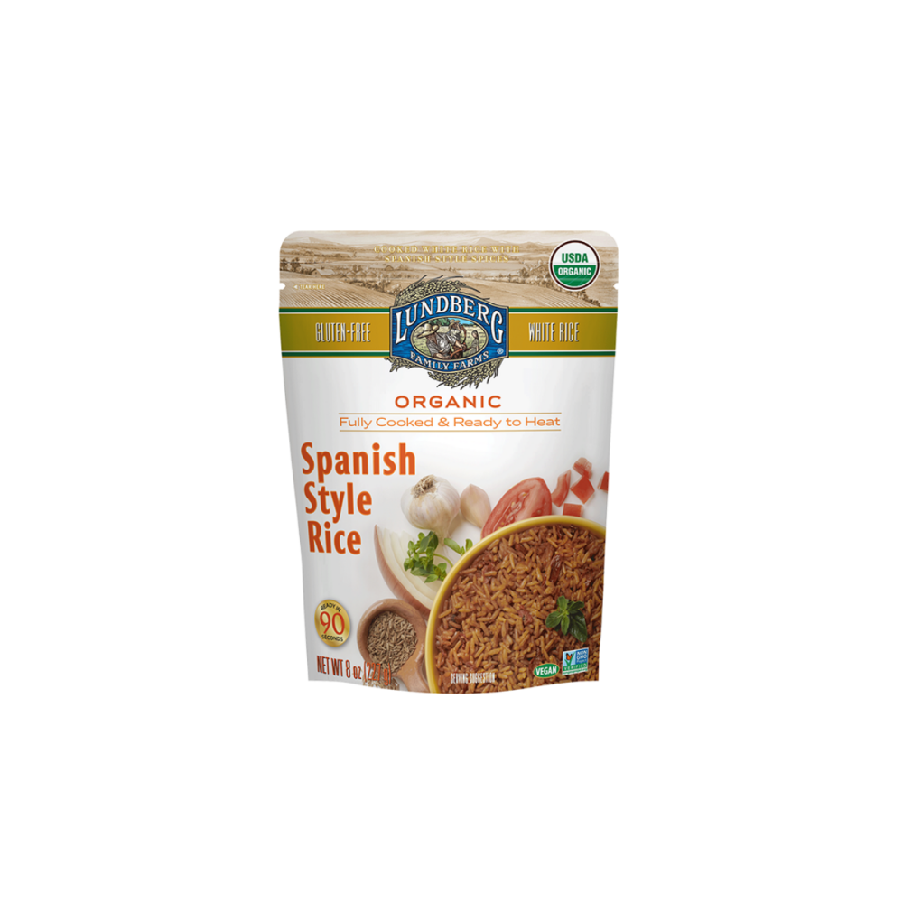 LundBerg Spanish Style Rice 8 oz