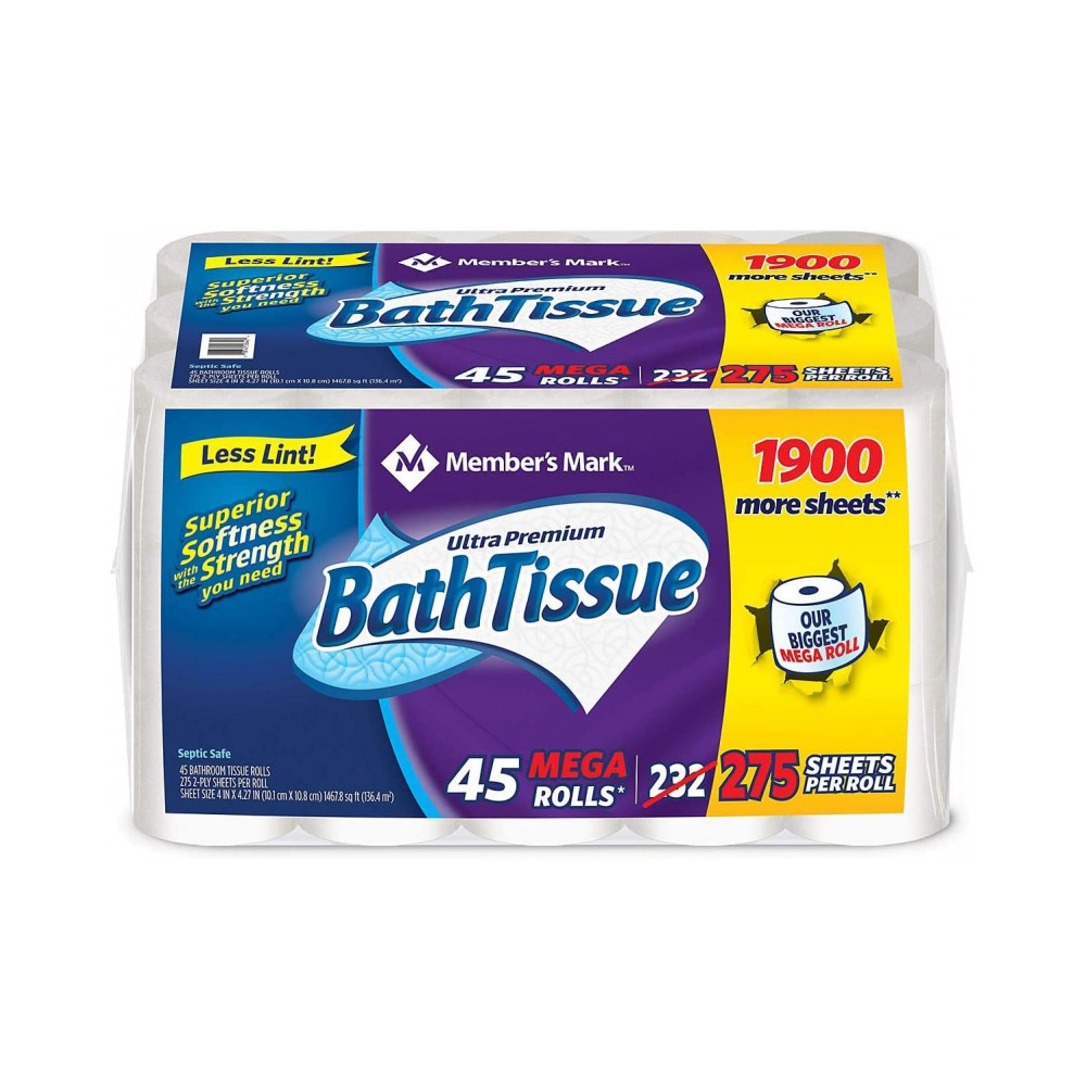 Members Mark Toilet Paper - 45/Bale 5x9Pk