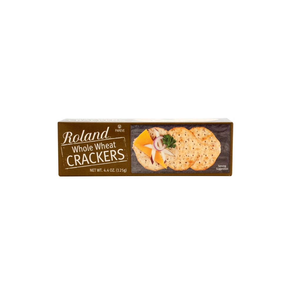 Roland whole wheat crackers 4.4 oz