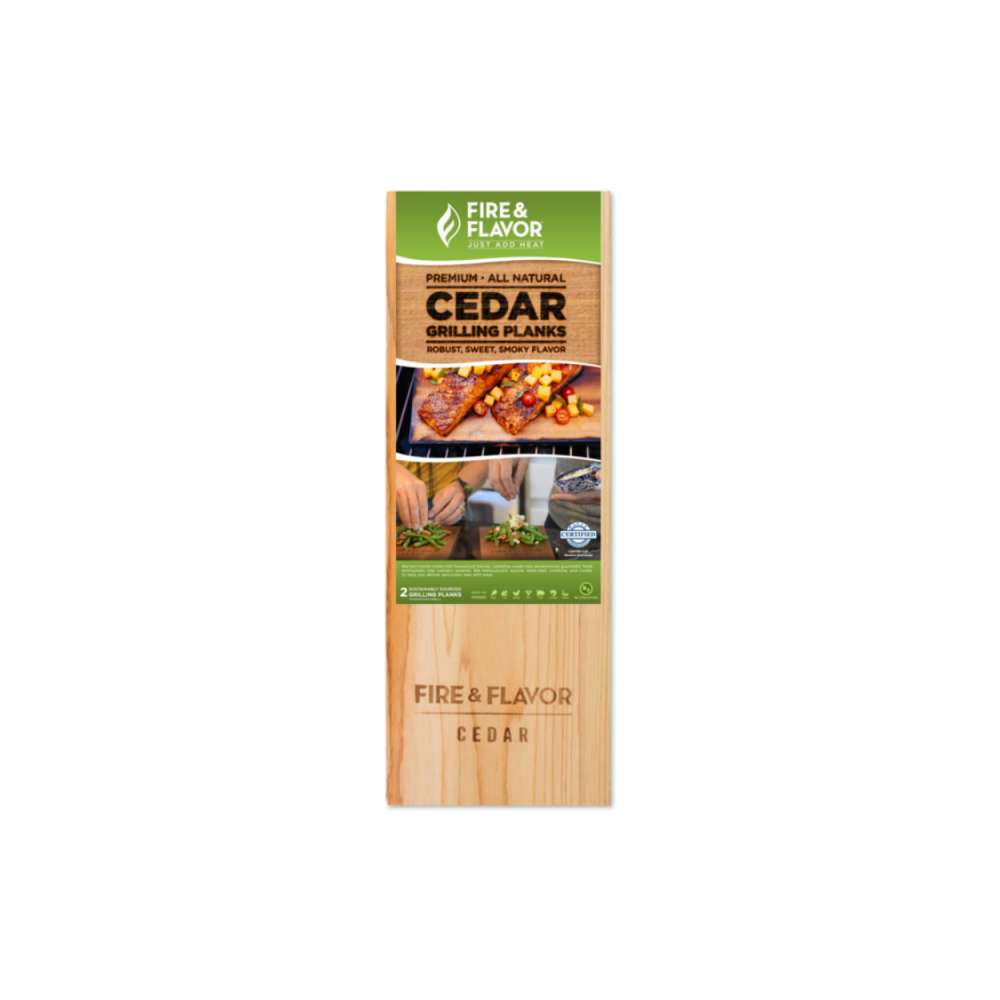 Fire Flavor Cedar Grilling Plank