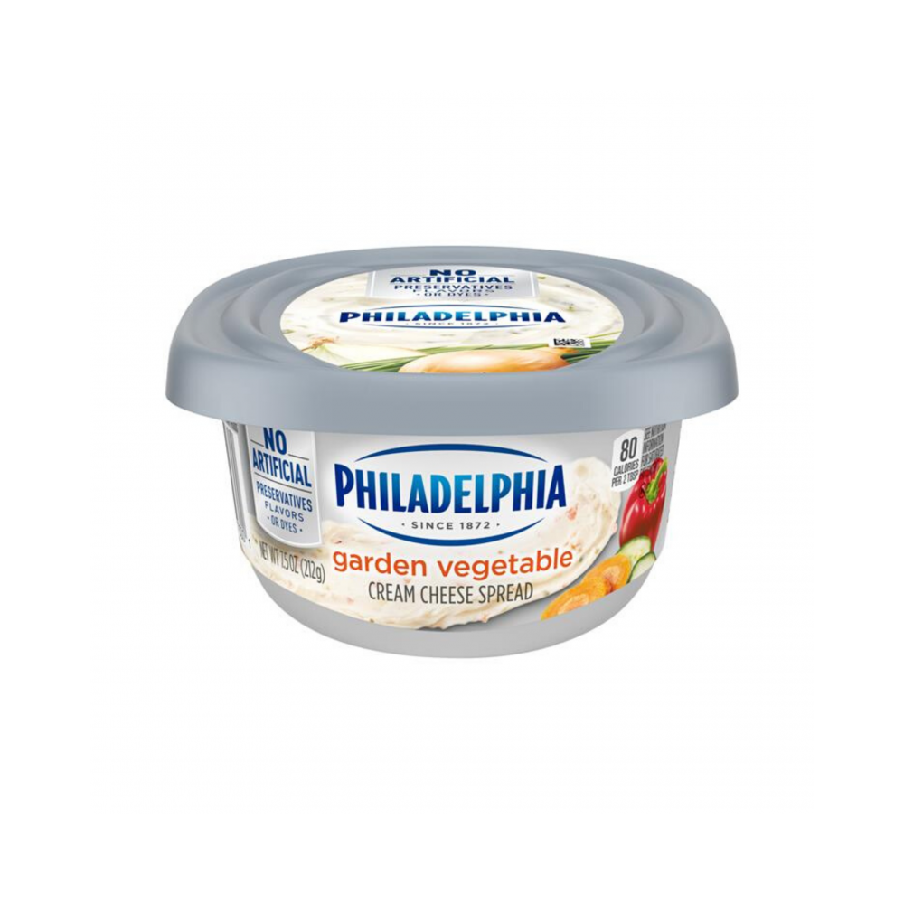 Philadelphia Cream Cheese Garden Vegetable 8oz