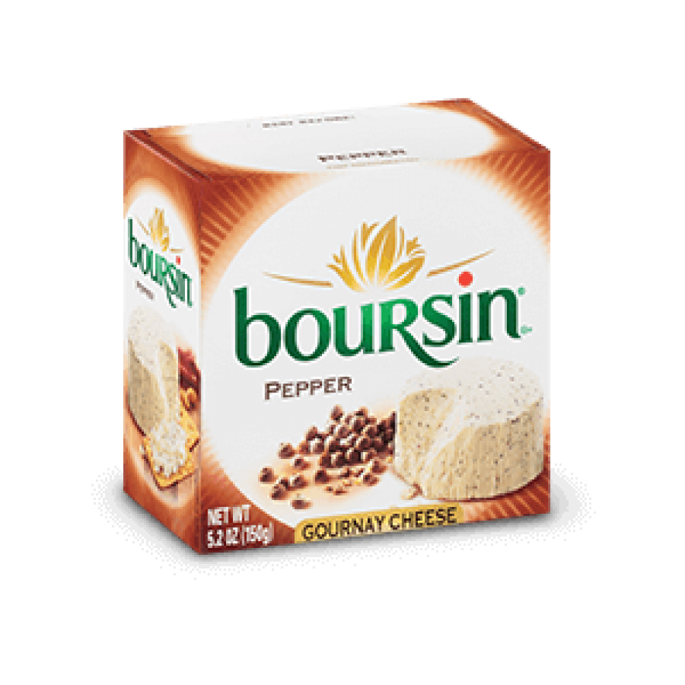 Boursin pepper cheese 5.2 oz