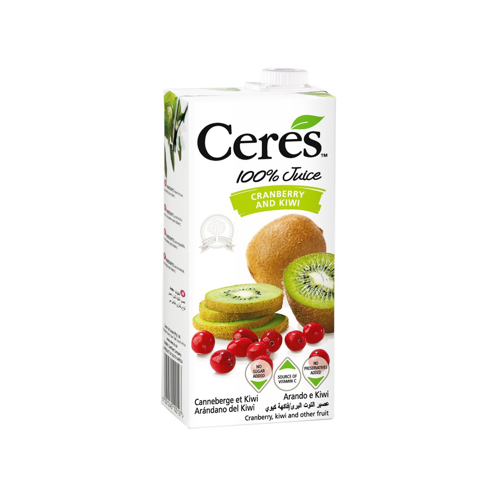 Ceres Cranberry Kiwi Juice 1L