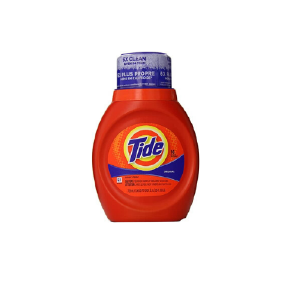 Tide liquid detergent original 25oz