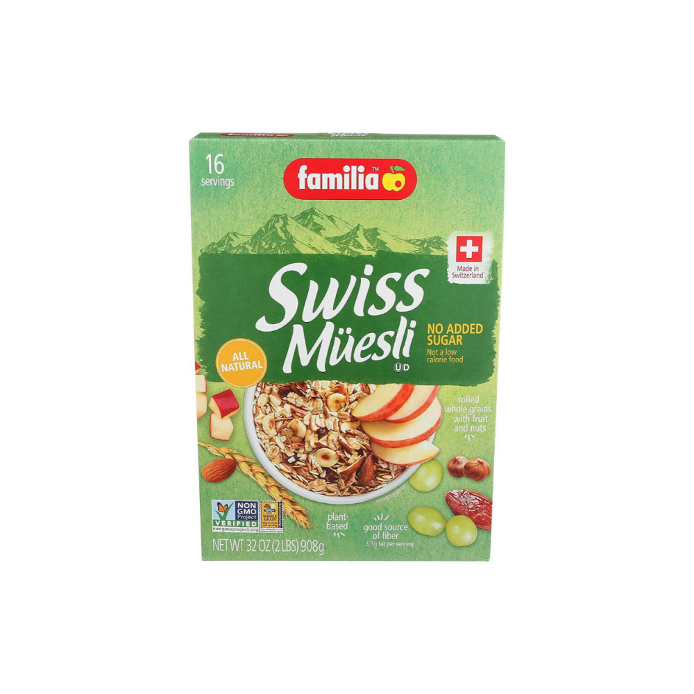 Familia Swiss Muesli, No Sugar Added