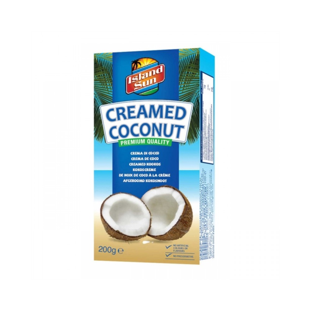 Island Sun Creamed Coconut 200g