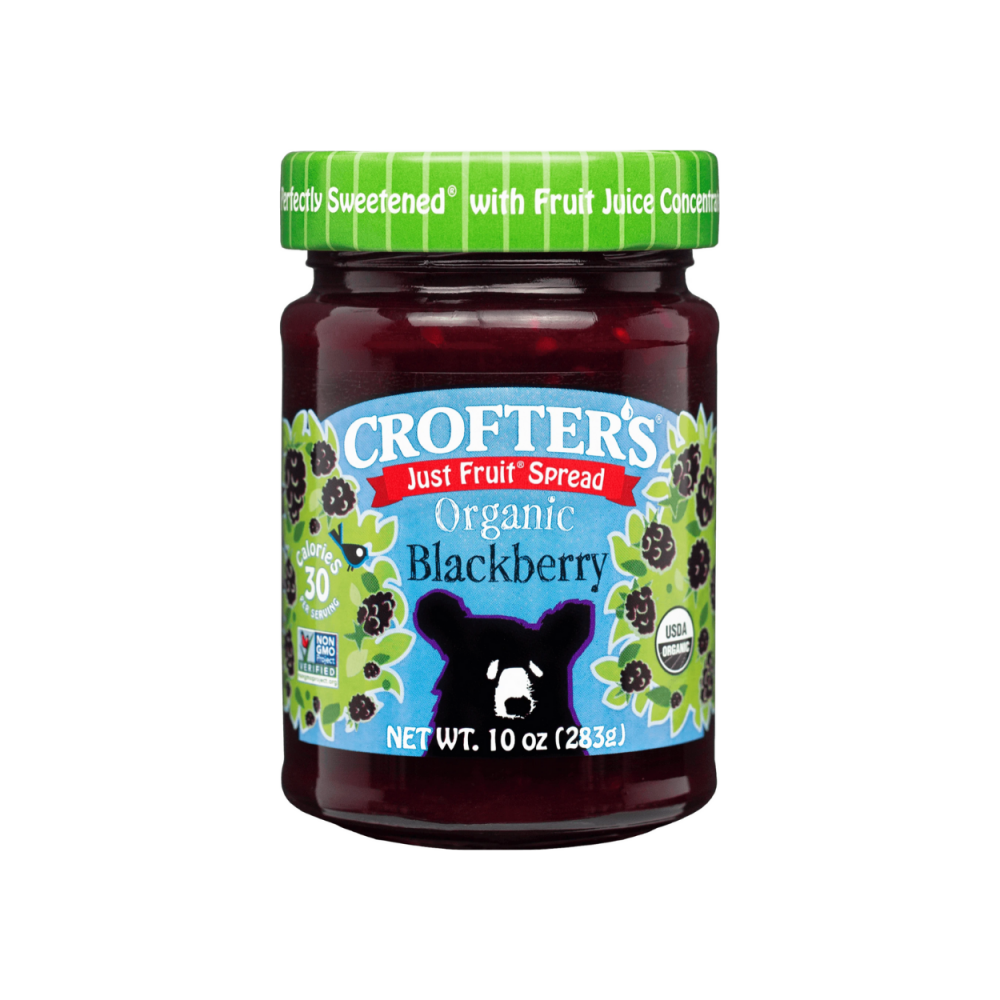 Crofter's Just Fruit Blackberry Spread 10 oz