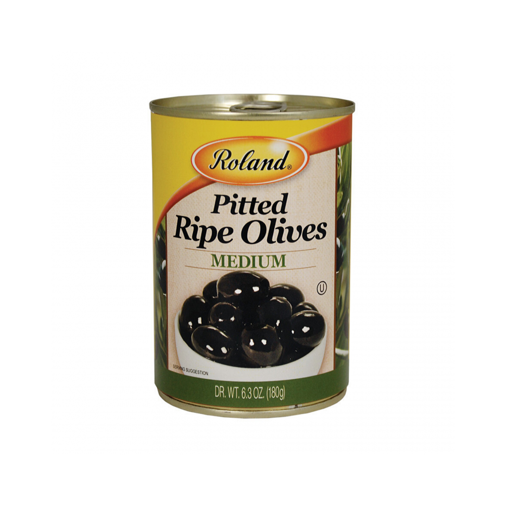 Roland Pitted Ripe Medium Olives 6.34oz