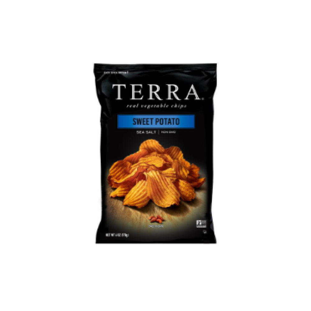 Terra plain sweet potato gluten chips 6 oz