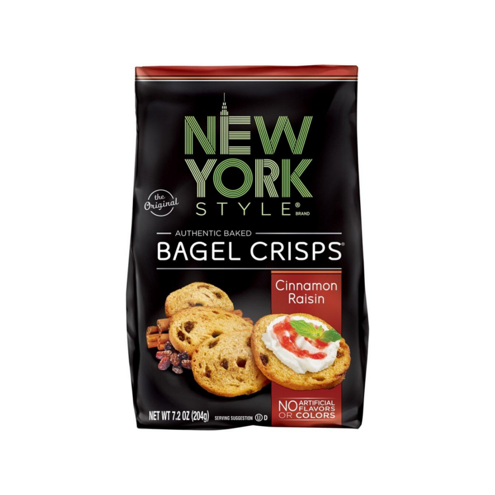 New York Style Bagel Crisp, Cinnamon Raisin 7.2 oz