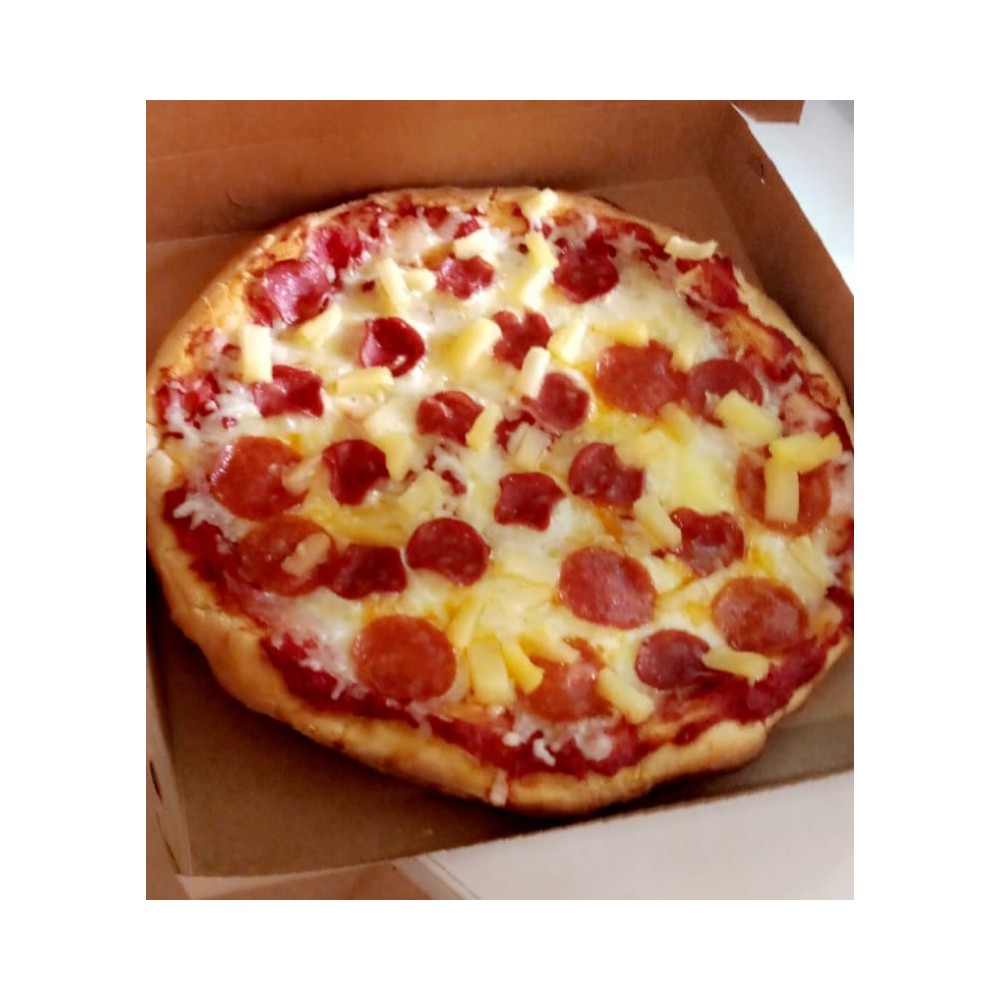 Personal Pizza (Pepperoni and Pineapple)