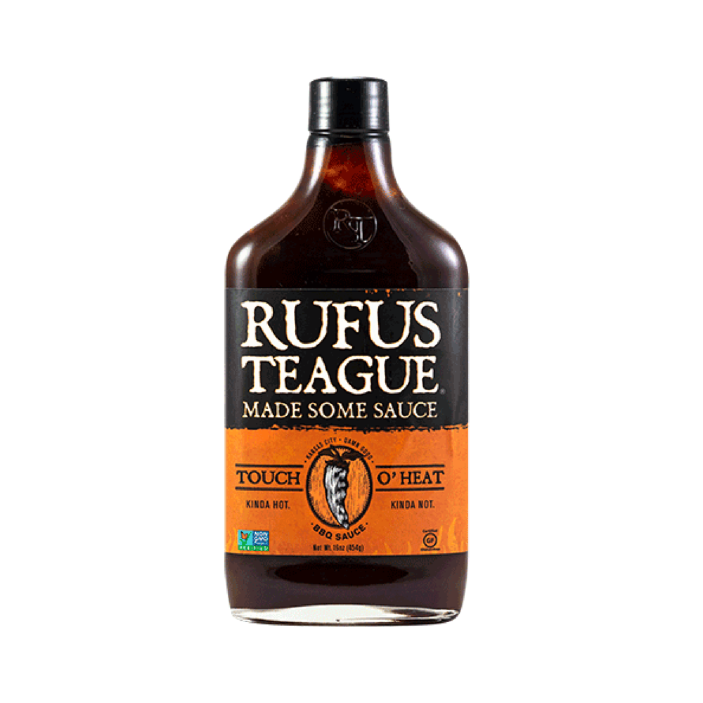 Rufus teague touch o'heat bbq sauce