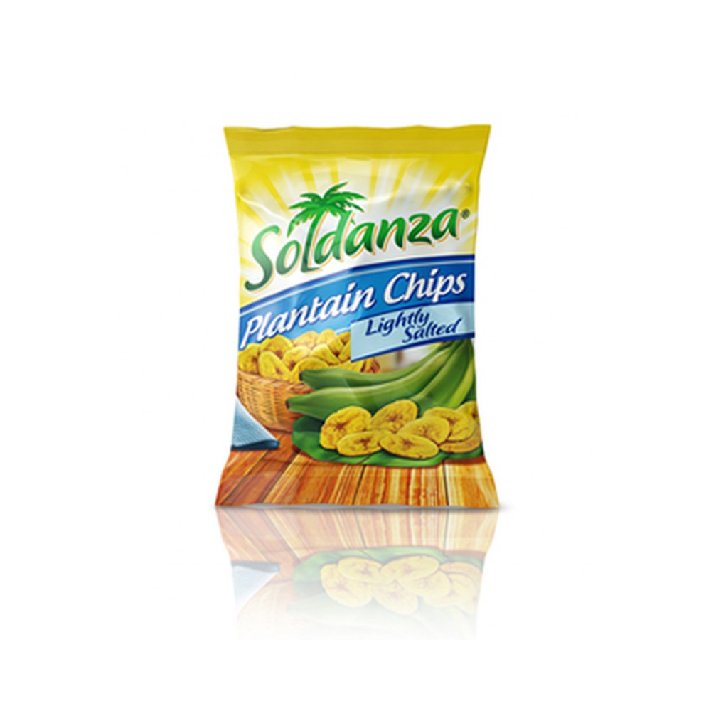 Soldanza Plantain Chips Lightly Salted 1.5 oz