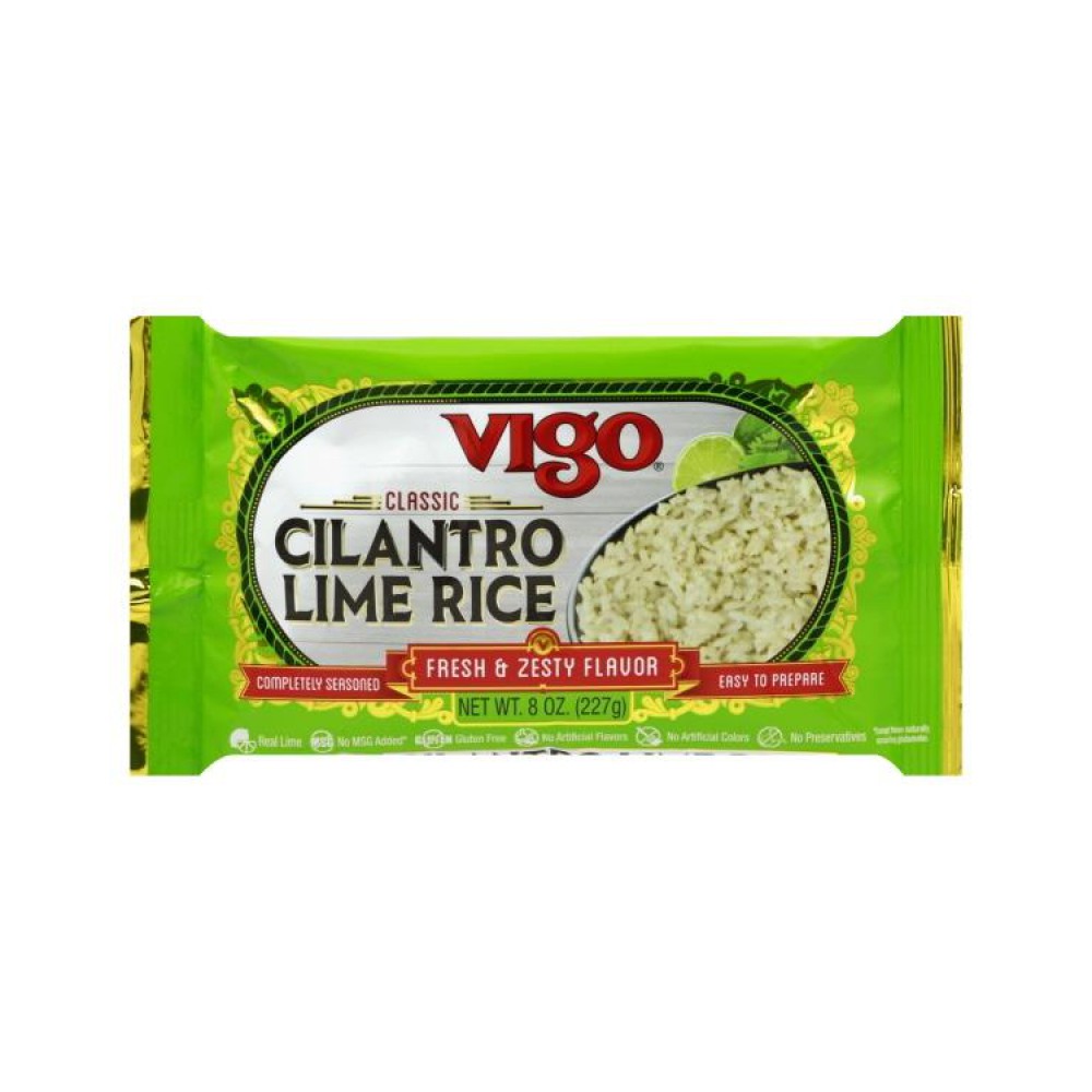 Vigo cilantro lime rice 8oz