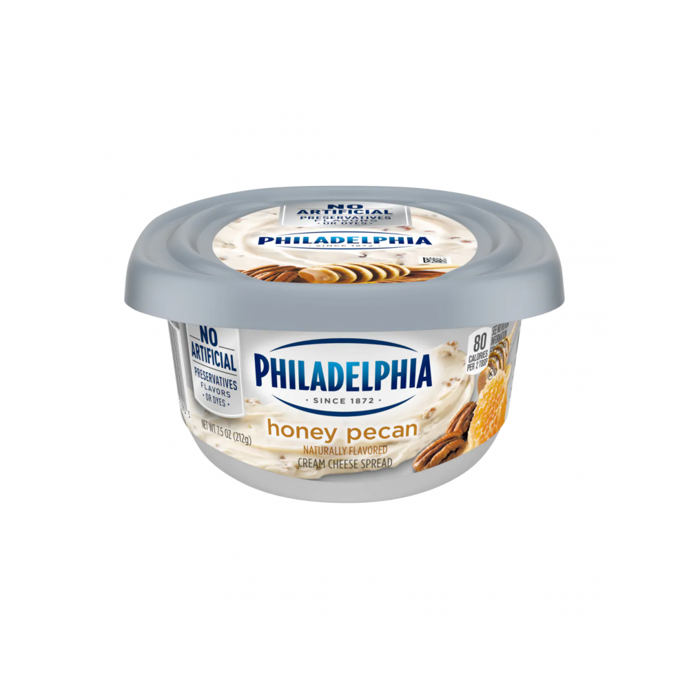 Philadelphia Cream Cheese Honey Pecan 8 oz