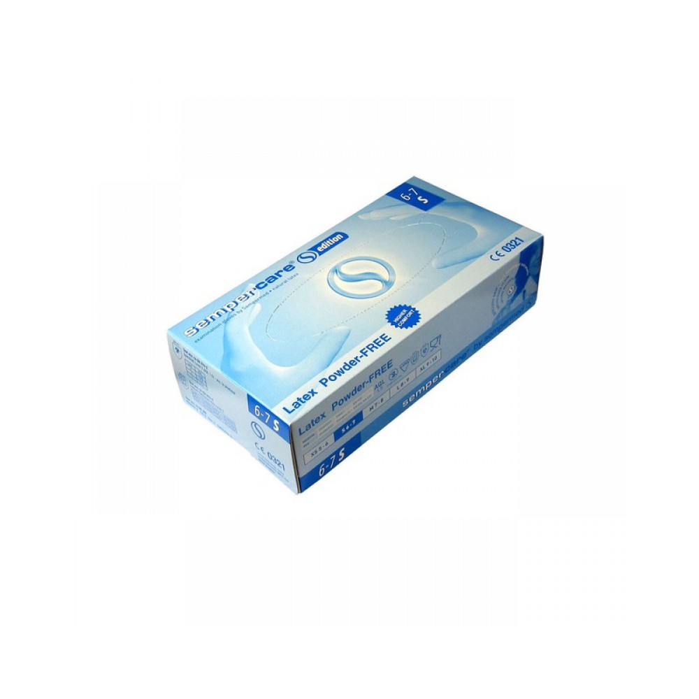 Semper Care Latex Free Powder Free Gloves - Large 100s
