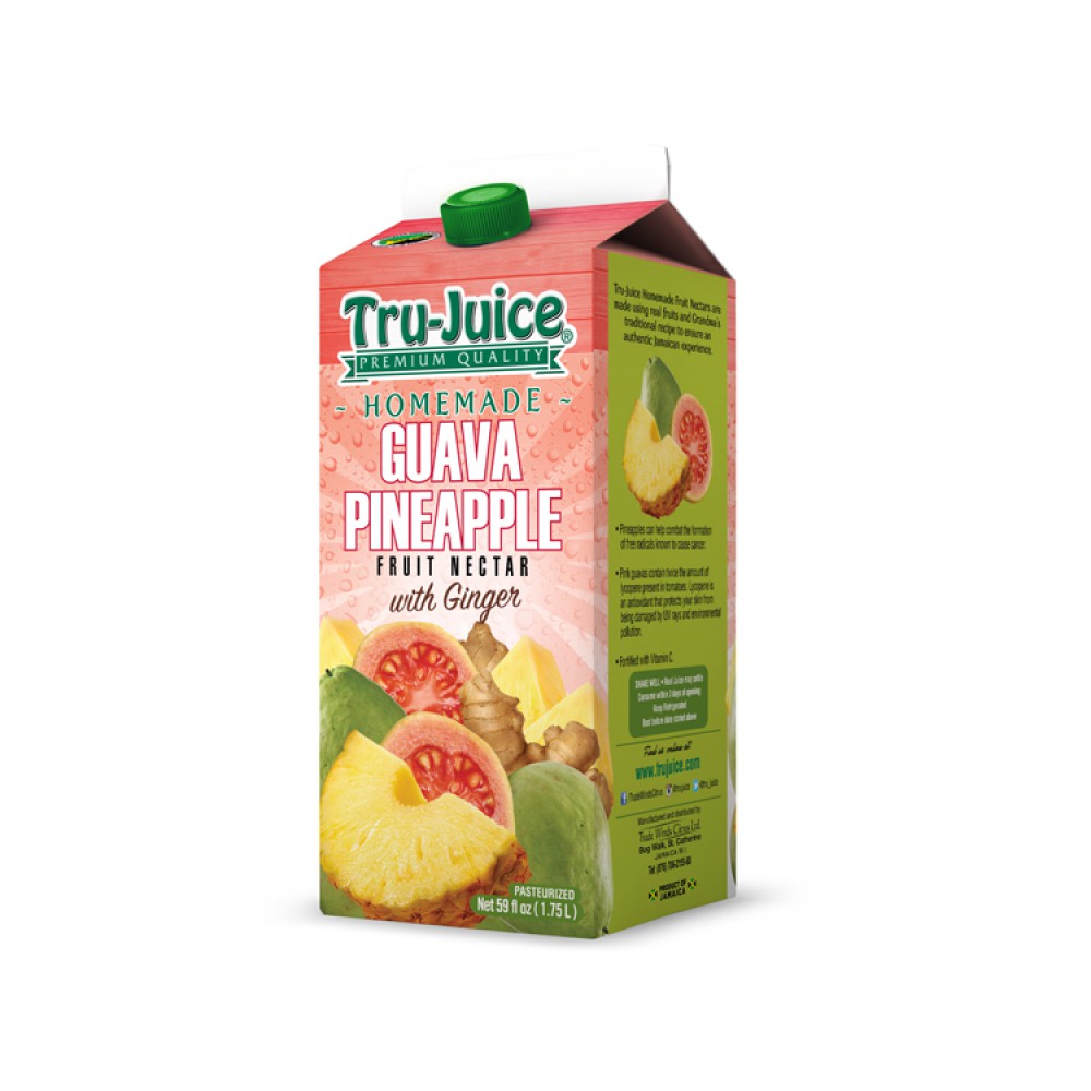 Tru-Juice Guava Pineapple Juice 9 x 1.75LT