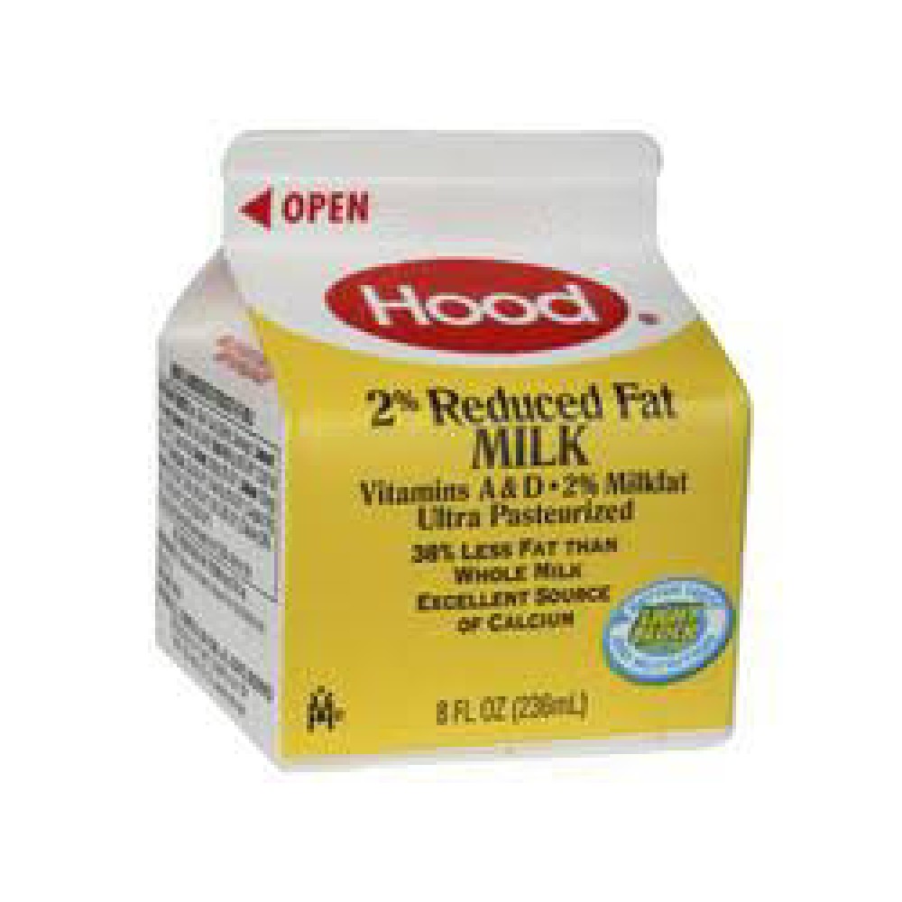 Milk 2% ultra-pasteurised 8oz