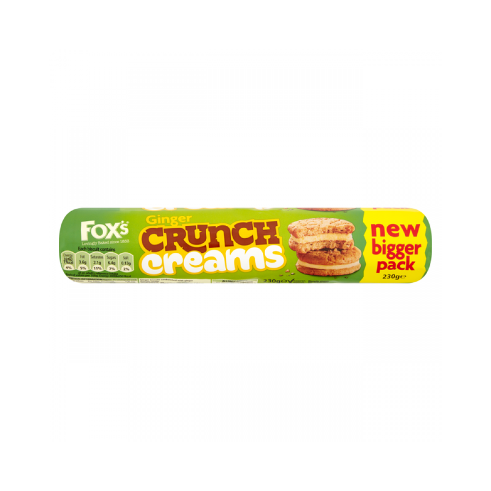 Fox's Ginger Crunch Creams 230g