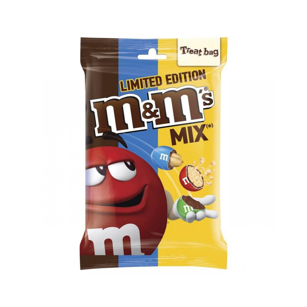 Mars Treat Bag M&M's Mix (Peanut/Milk/Crispy) 80g