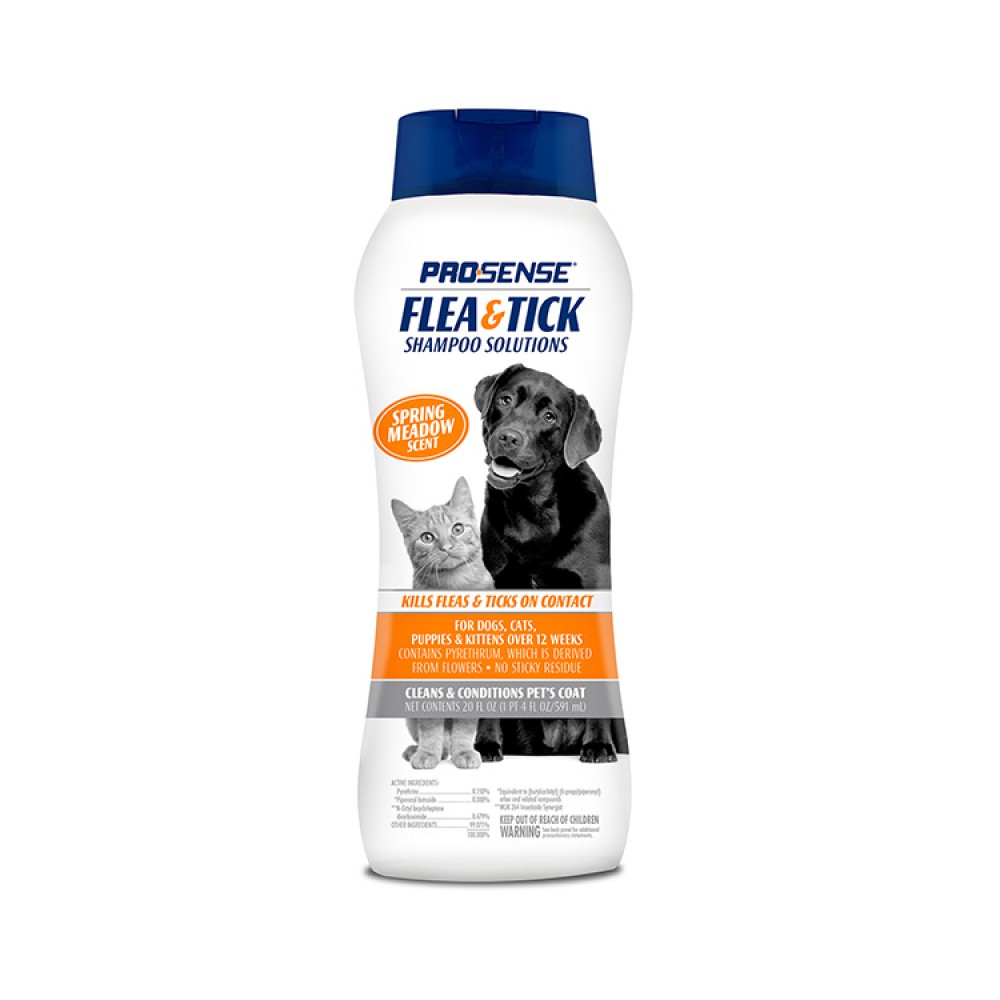 Pro Pet Flea & Tick Dog Shampoo 20oz