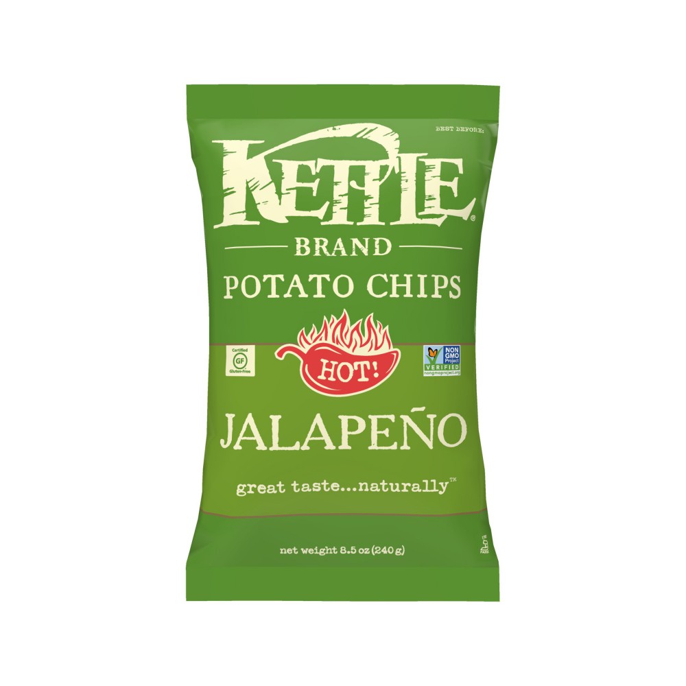 Kettle Brand Jalapeno Potato Chips 8.5 oz