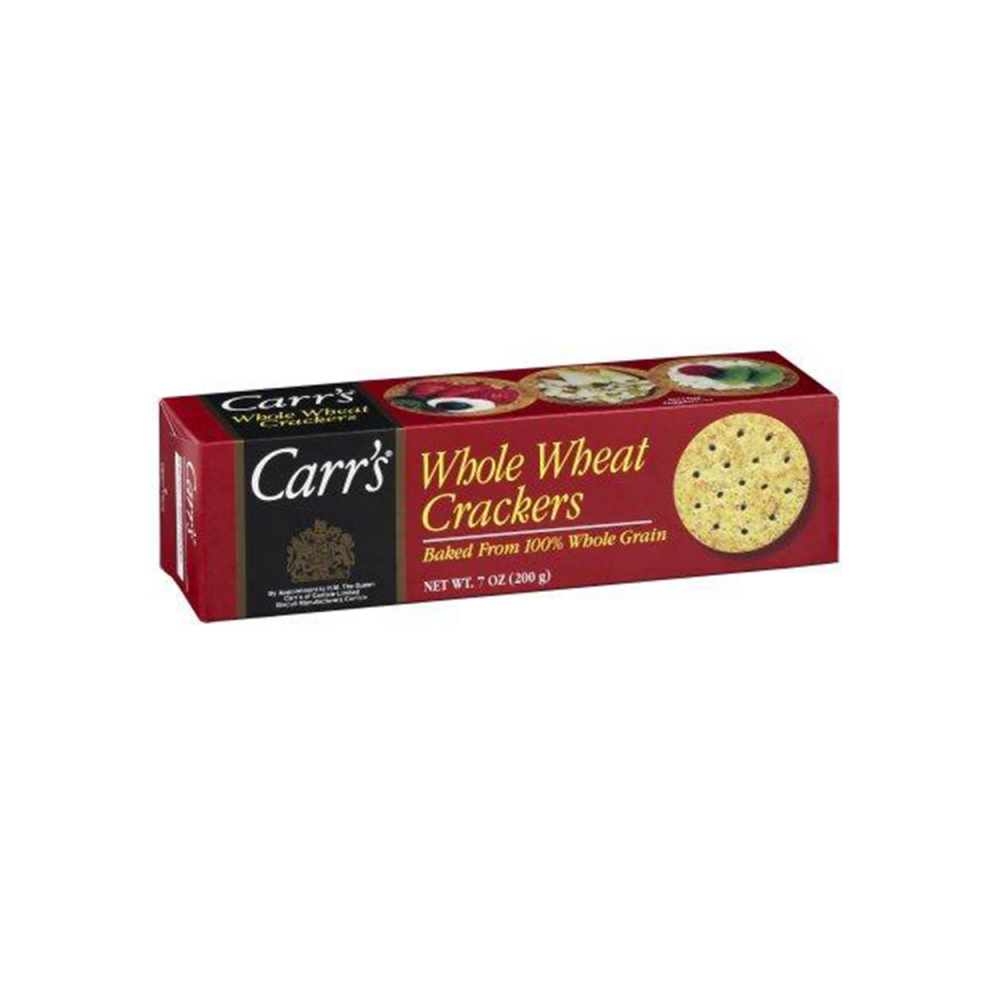 Carr's Whole Wheat Crackers 7 oz