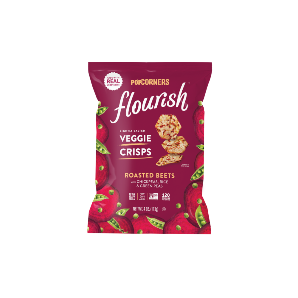 Popcorners Beet Veggie Crisp