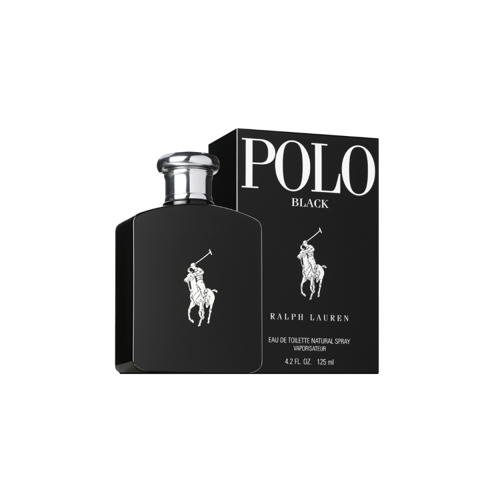 R lauren polo black m edtv 125ml