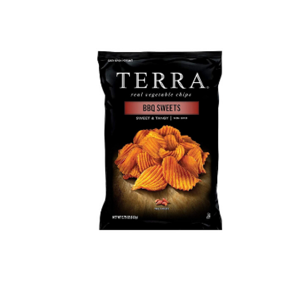 Terra sweet potato bbq crinkle chips 6oz