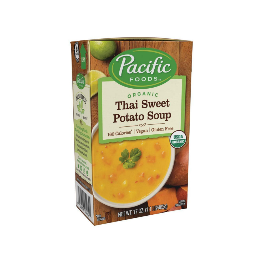 Pacific Foods Thai Sweet Potato Soup 17 oz