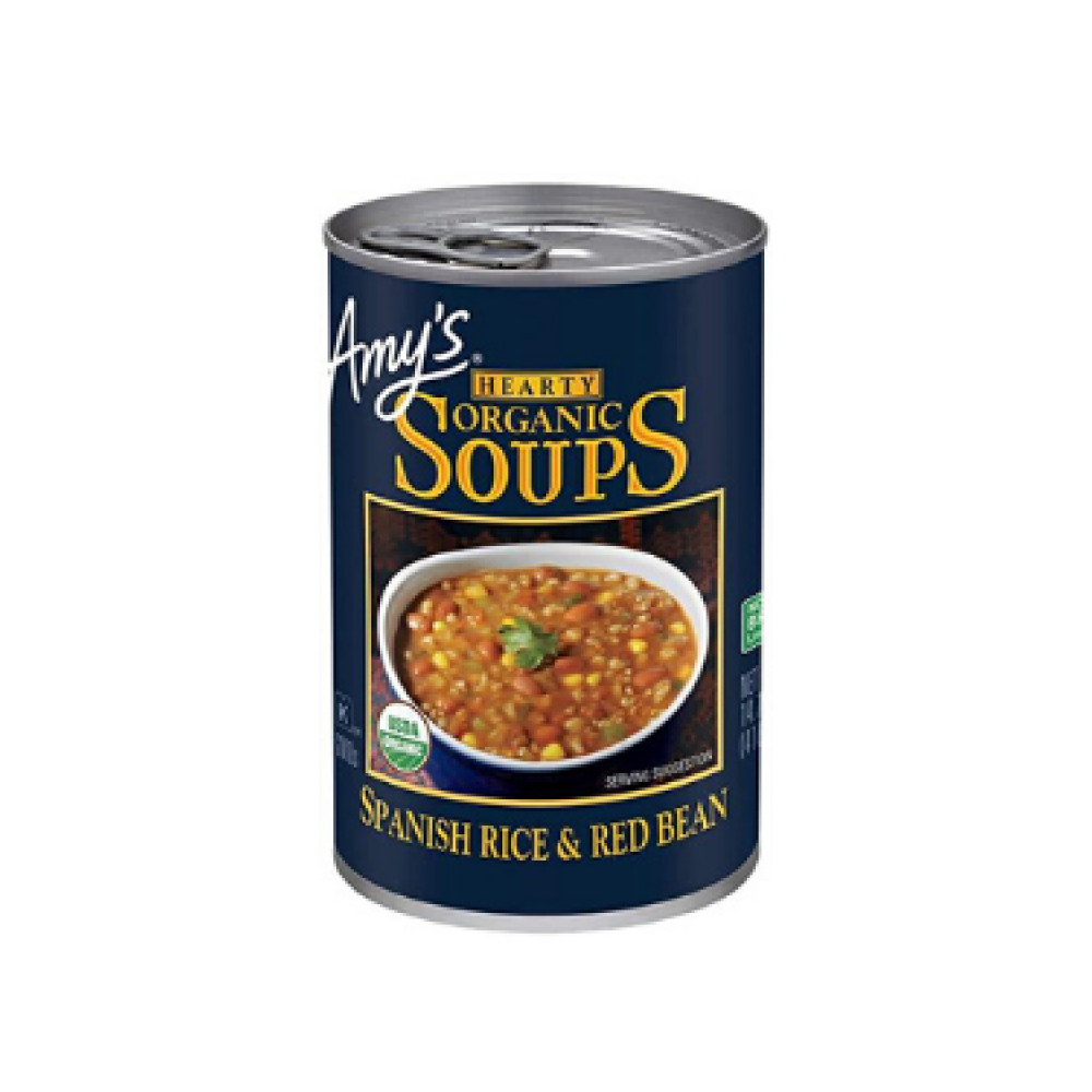 Amy's Spanish Rice & Red Bean Organic Soup 14.7 oz