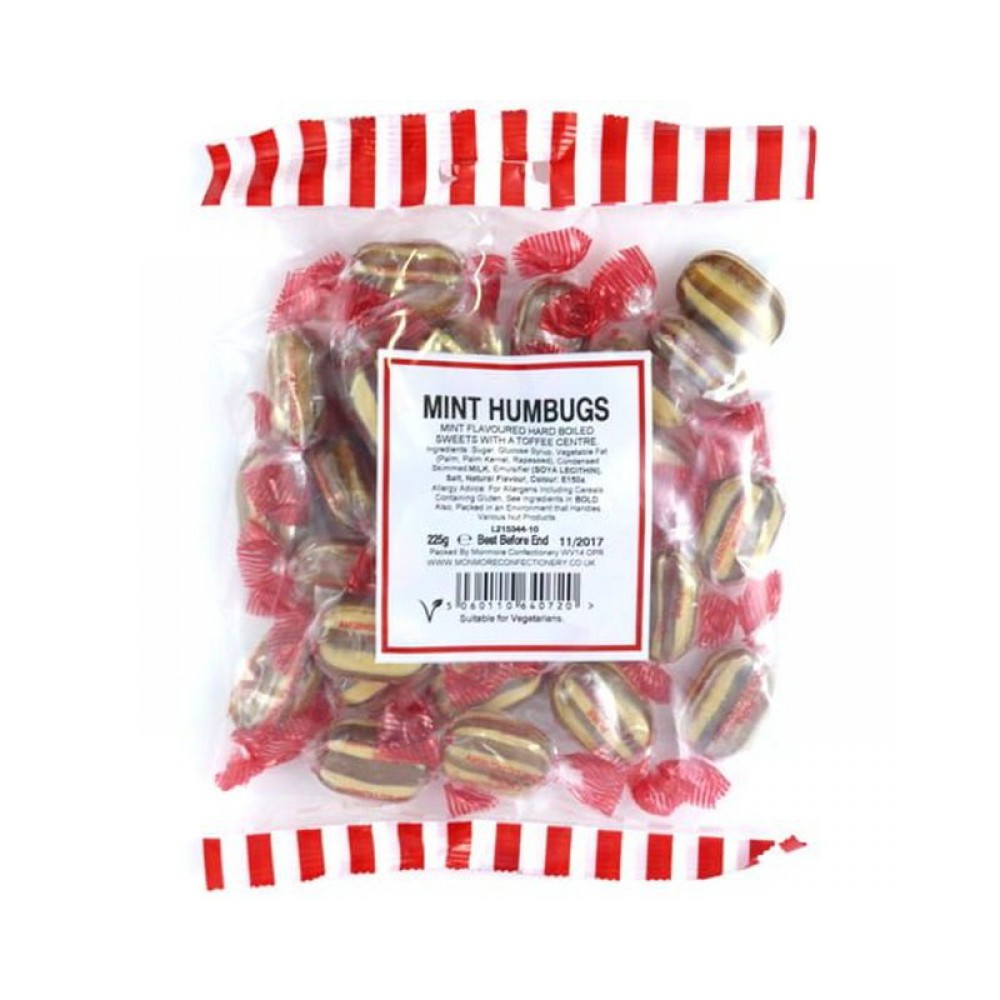 Bumper Bag Mint Humbugs 225g